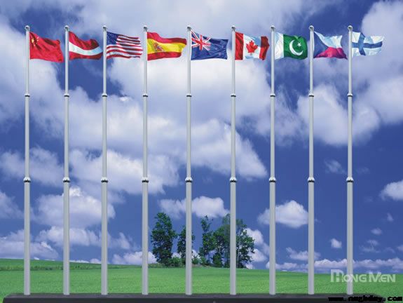 鋁合金分節(jié)式電動(dòng)旗桿Q800-Y