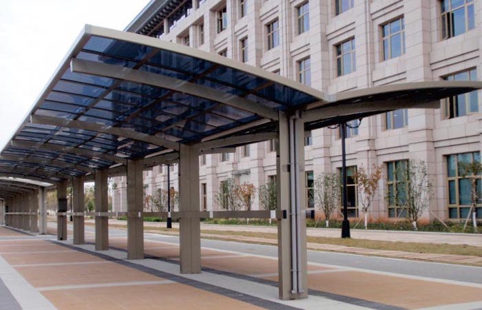 鋁合金自行車棚