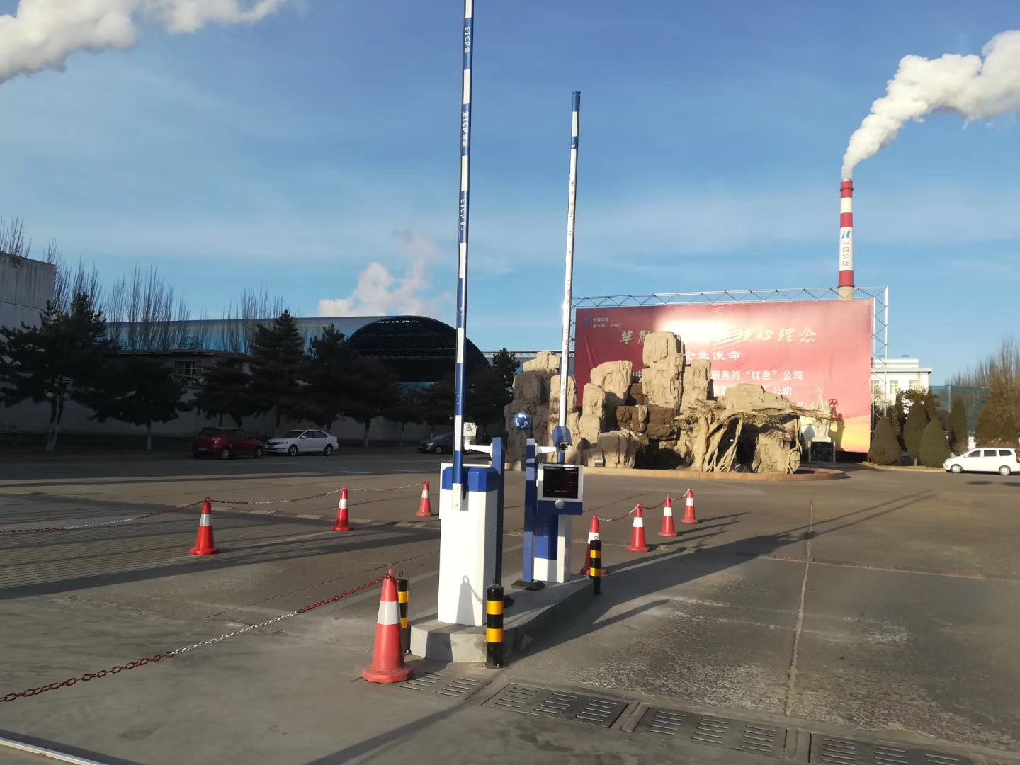 包頭第二熱電廠車(chē)牌識(shí)別系統(tǒng)